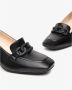 Nerogiardini Leren loafers met ketting accessoire Black Dames - Thumbnail 3