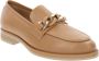 Nerogiardini Leren Mocassins Klassieke Stijl Comfort Brown Dames - Thumbnail 17