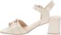 Nerogiardini Leren sandalen voor vrouwen Beige Dames - Thumbnail 12