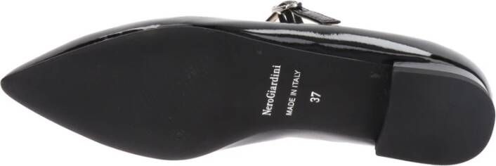 Nerogiardini Leren sandalen voor vrouwen Black Dames