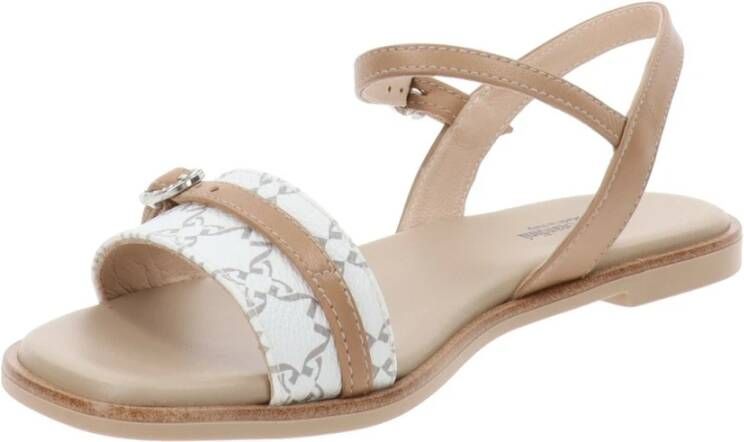 Nerogiardini Leren sandalen voor vrouwen White Dames