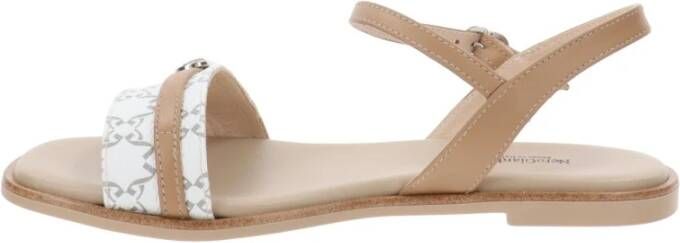 Nerogiardini Leren sandalen voor vrouwen White Dames