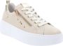 Nerogiardini Leren Sneakers met Veters en Ritssluiting White Dames - Thumbnail 26