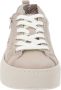 Nerogiardini Leren sneakers met vetersluiting en rits Beige Dames - Thumbnail 5