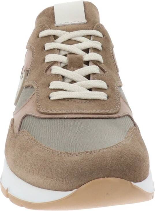 Nerogiardini Leren Sneakers voor Mannen Brown Heren