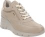 Nerogiardini Leren Sneakers voor Vrouwen Beige Dames - Thumbnail 2