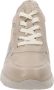 Nerogiardini Leren Sneakers voor Vrouwen Beige Dames - Thumbnail 3