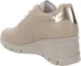 Nerogiardini Leren Sneakers voor Vrouwen Beige Dames - Thumbnail 6