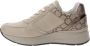 Nerogiardini Leren Sneakers voor Vrouwen Beige Dames - Thumbnail 5