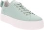 Nerogiardini Leren Sneakers voor Vrouwen Green Dames - Thumbnail 9