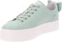 Nerogiardini Leren Sneakers voor Vrouwen Green Dames - Thumbnail 11