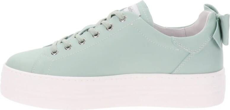 Nerogiardini Leren Sneakers voor Vrouwen Green Dames