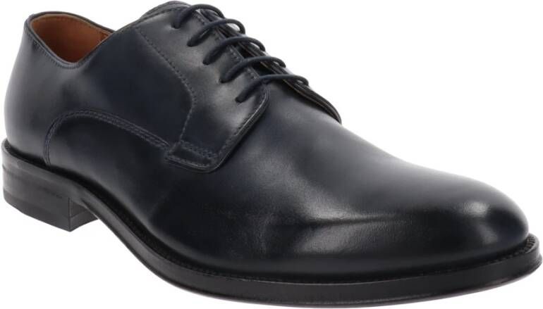 Nerogiardini Leren Veterschoenen Blue Heren