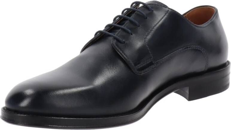 Nerogiardini Leren Veterschoenen Blue Heren