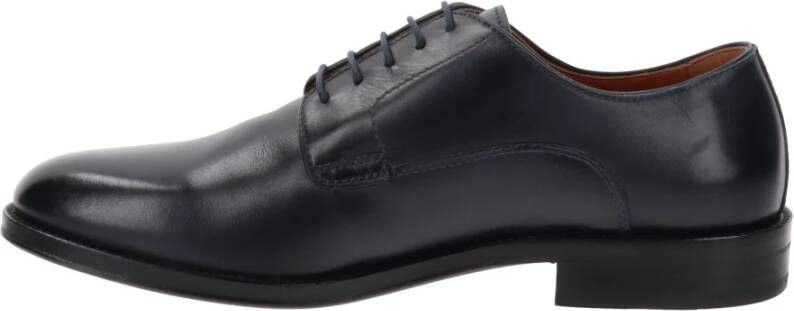 Nerogiardini Leren Veterschoenen Blue Heren