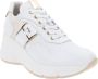 Nerogiardini Leren Veterschoenen voor Dames White Dames - Thumbnail 2