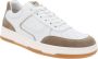 Nerogiardini Leren Vetersneakers Beige Dames - Thumbnail 3