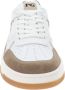 Nerogiardini Leren Vetersneakers Beige Dames - Thumbnail 4