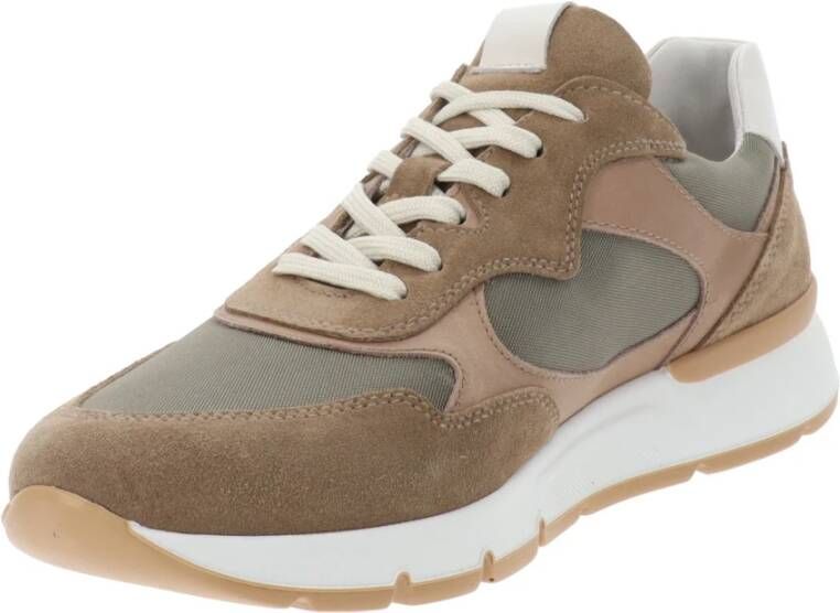 Nerogiardini Leren Vetersneakers Brown Heren