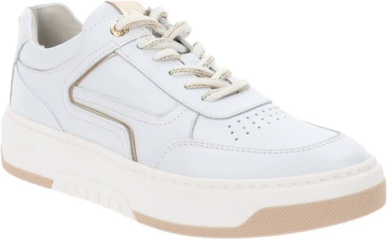 Nerogiardini Leren Vetersneakers voor Dames White Dames