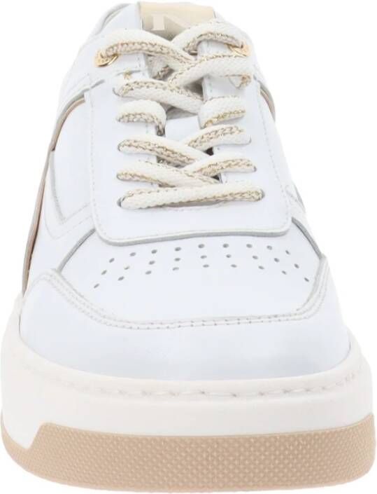 Nerogiardini Leren Vetersneakers voor Dames White Dames