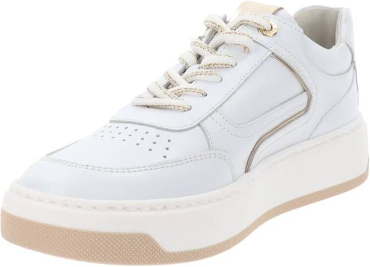 Nerogiardini Leren Vetersneakers voor Dames White Dames