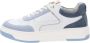 Nerogiardini Leren Vetersneakers voor Dames White Dames - Thumbnail 6