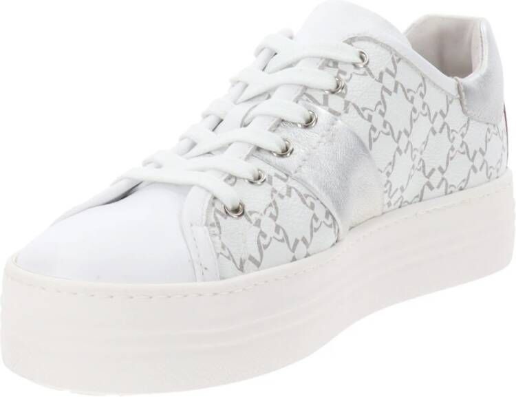 Nerogiardini Leren Vetersneakers White Dames