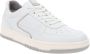 Nerogiardini Heren Leren Sneakers White Heren - Thumbnail 2