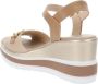 Nerogiardini Leren Zomer Sandalen Stijlvol Comfort Beige Dames - Thumbnail 13