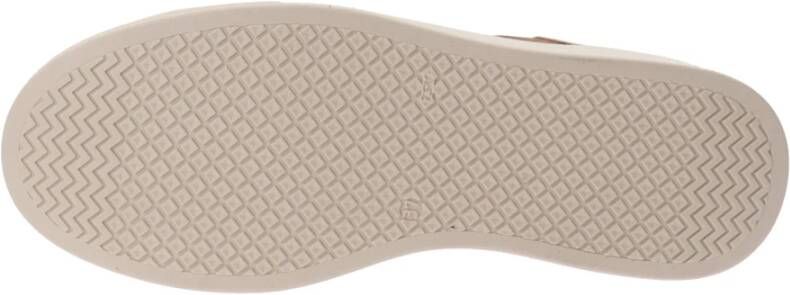 Nerogiardini Meisjes Leren Sneakers Stijlvol Comfortabel Beige Dames