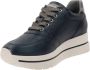 Nerogiardini Moderne Leren Sneakers voor Vrouwen Blue Dames - Thumbnail 2