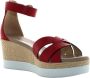 Nerogiardini Platform Sandalen Red Dames - Thumbnail 4