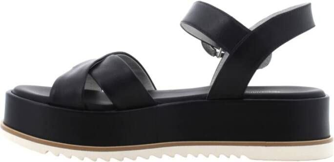 Nerogiardini Platform Sandalen voor Vrouwen Black Dames