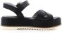 Nerogiardini Platform Sandalen voor Vrouwen Black Dames - Thumbnail 4