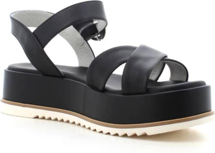 Nerogiardini Platform Sandalen voor Vrouwen Black Dames