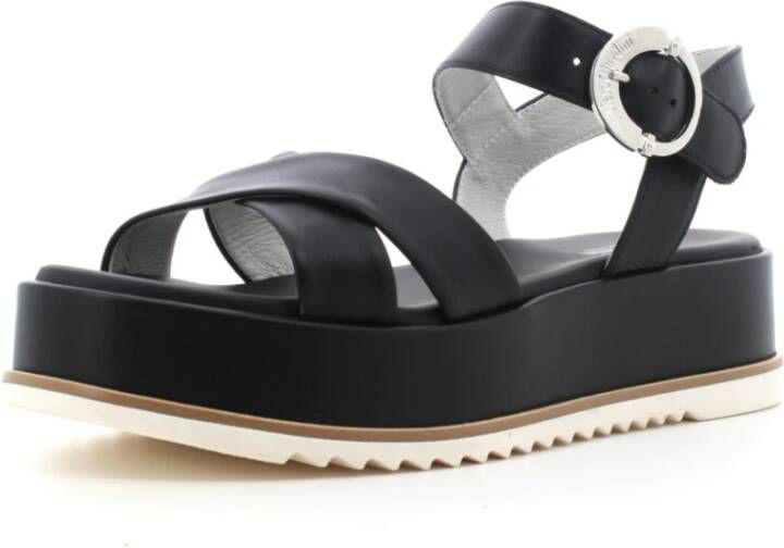 Nerogiardini Platform Sandalen voor Vrouwen Black Dames