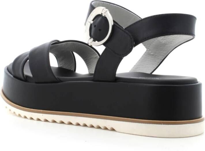 Nerogiardini Platform Sandalen voor Vrouwen Black Dames