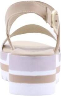 Nerogiardini Platte sandalen Beige Dames