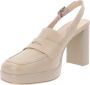 Nerogiardini Buble Slingback Schoenen Beige Dames - Thumbnail 5