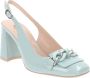 Nerogiardini Becaud Slingback Schoenen Blue Dames - Thumbnail 4