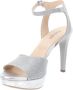 Nerogiardini Glitter hoge hakken schoenen voor vrouwen Gray Dames - Thumbnail 4