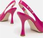 Nerogiardini Fuchsia Patent Slingback Sandalen Pink Dames - Thumbnail 11