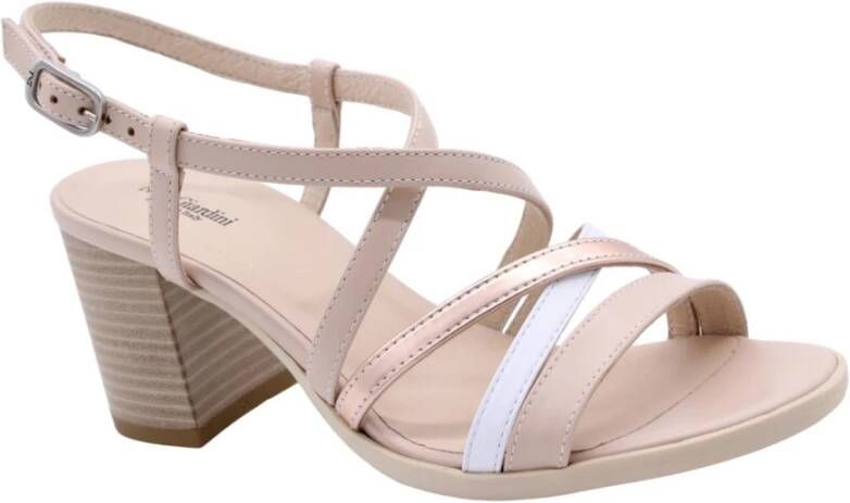 Nerogiardini Hoge Hak Statement Sandalen Beige Dames