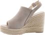 Nerogiardini Stijlvolle Sleehak Sandalen Gray Dames - Thumbnail 3