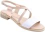 Nerogiardini Lage hak sandalen voor vrouwen White Dames - Thumbnail 9