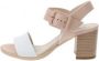 Nerogiardini Casual Nude Leren Sandalen Multicolor Dames - Thumbnail 10