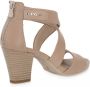 Nerogiardini Sandalen met hoge hakken Beige Dames - Thumbnail 7