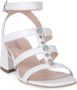 Nerogiardini Casual Wit Leren Dames Sandalen White Dames - Thumbnail 6