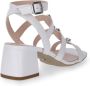 Nerogiardini Casual Wit Leren Dames Sandalen White Dames - Thumbnail 9